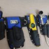 Hi Viz Blue Tools Belt Scaffold Nylon Padded 8 in1- Triple + Double Spanner