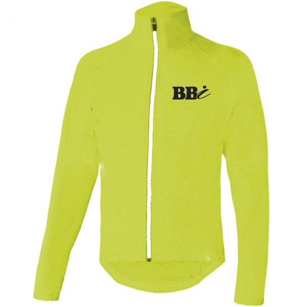 Hi Viz Big & Tall Rain Cover Jacket Waterproof High Visibility Running Top 3XL