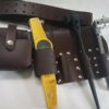 Scaffolding Leather Tool Belt 4PCS Full Tool set Black 1921 Kobe Japan Ratchet