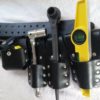 Scaffolding 100% LEATHER BELT 4 PCS FULL TOOL SET Heavy Duty Black Spanner 17/21