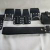 New Scaffold BLACK Leather Tool Belt Steel Hammer & Cutter Plier Holder DIY 7in1